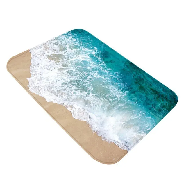 2019hot  Water Absorption Rug Bathroom Mat Shaggy Memory Foam Bath Mat Set kitchen Door Floor Mat Carpet For Toilet Non Slip