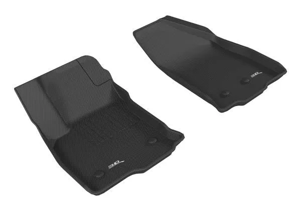 3D MAXpider Floor Mats Chevy Volt (2016-2019) All-Weather Kagu Series - Front or Second Row