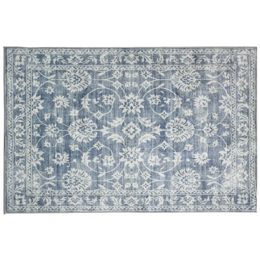 60 Cm X 180 Cm Megan Blue Machine Washable Non Slip Kitchen Mat