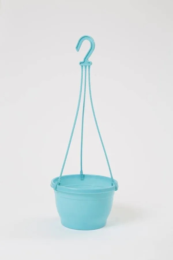 7 Inch Hanging Pot Turq