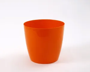 8.5 Inch Orange Singapore Pot (220mm)