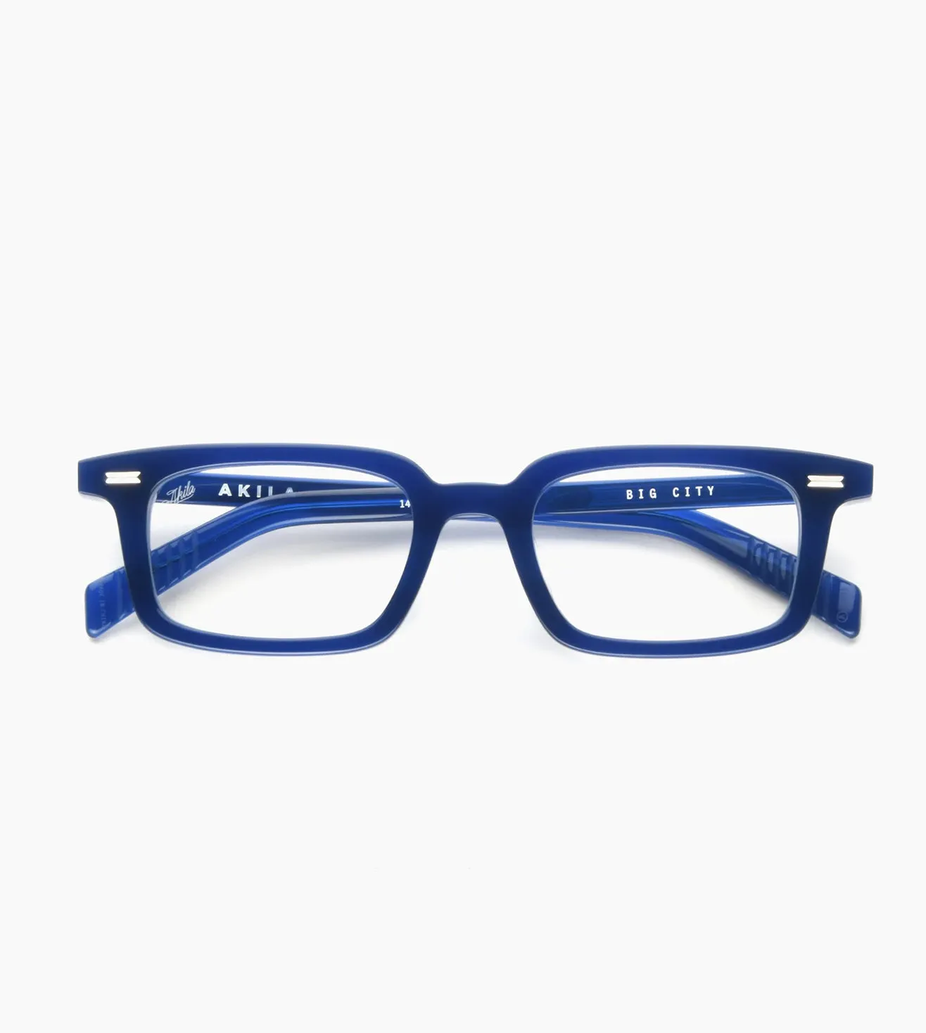 Akila Unisex Blue Rectangular Optical Frame