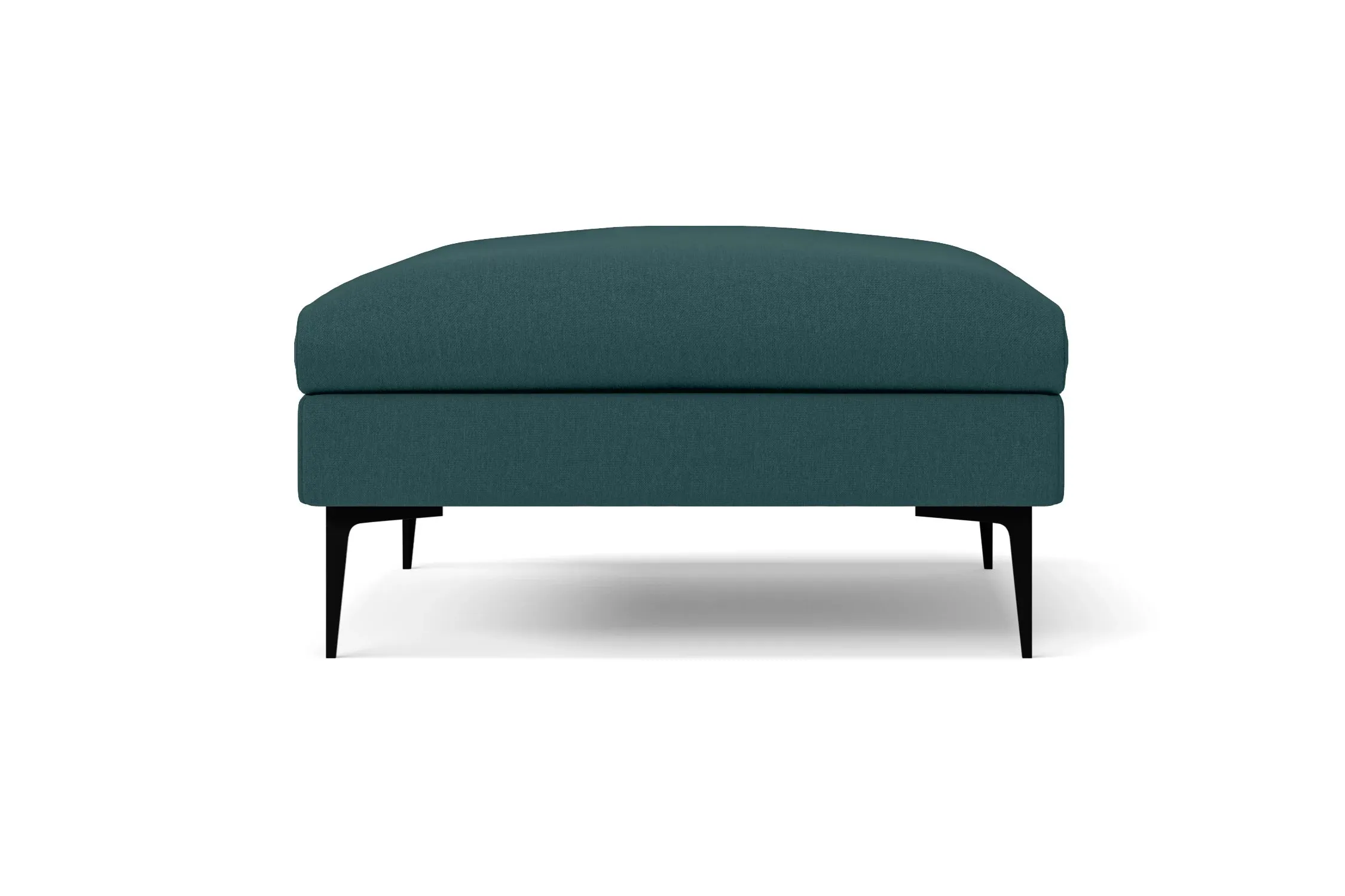 Aprilia Ottoman Teal Linen Fabric