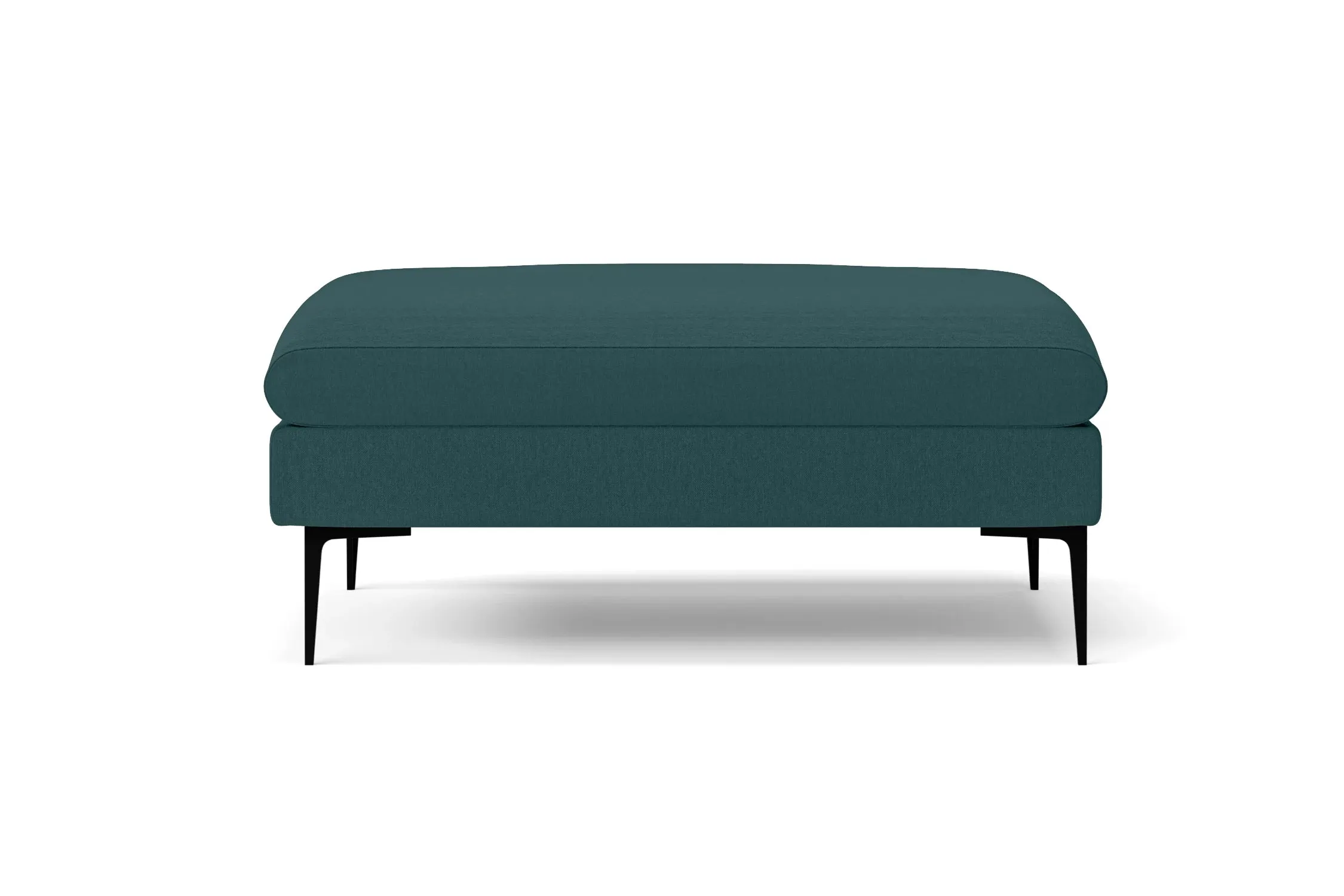 Aprilia Ottoman Teal Linen Fabric