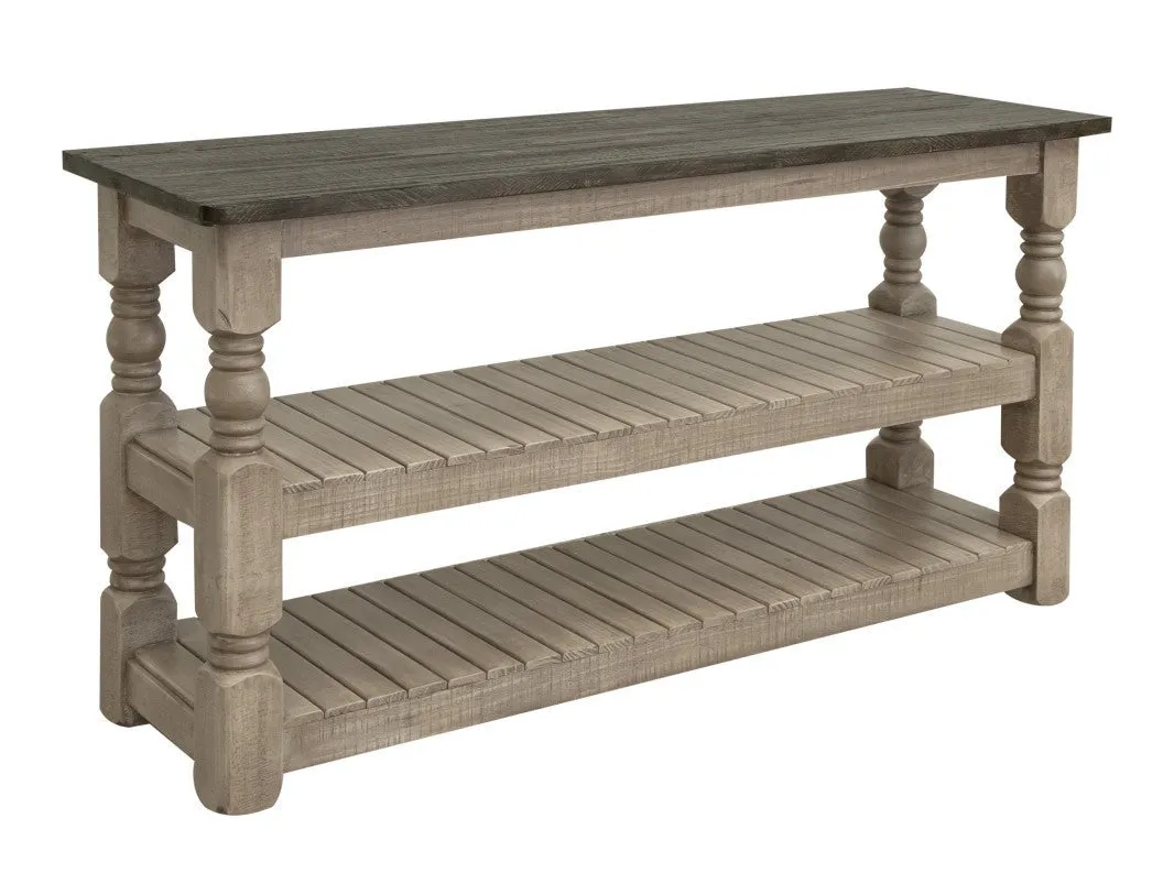 Aria Pine Wood Living Room Table Set