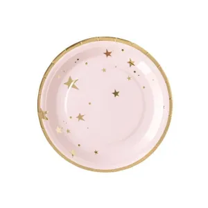 Baby Pink Star Plates