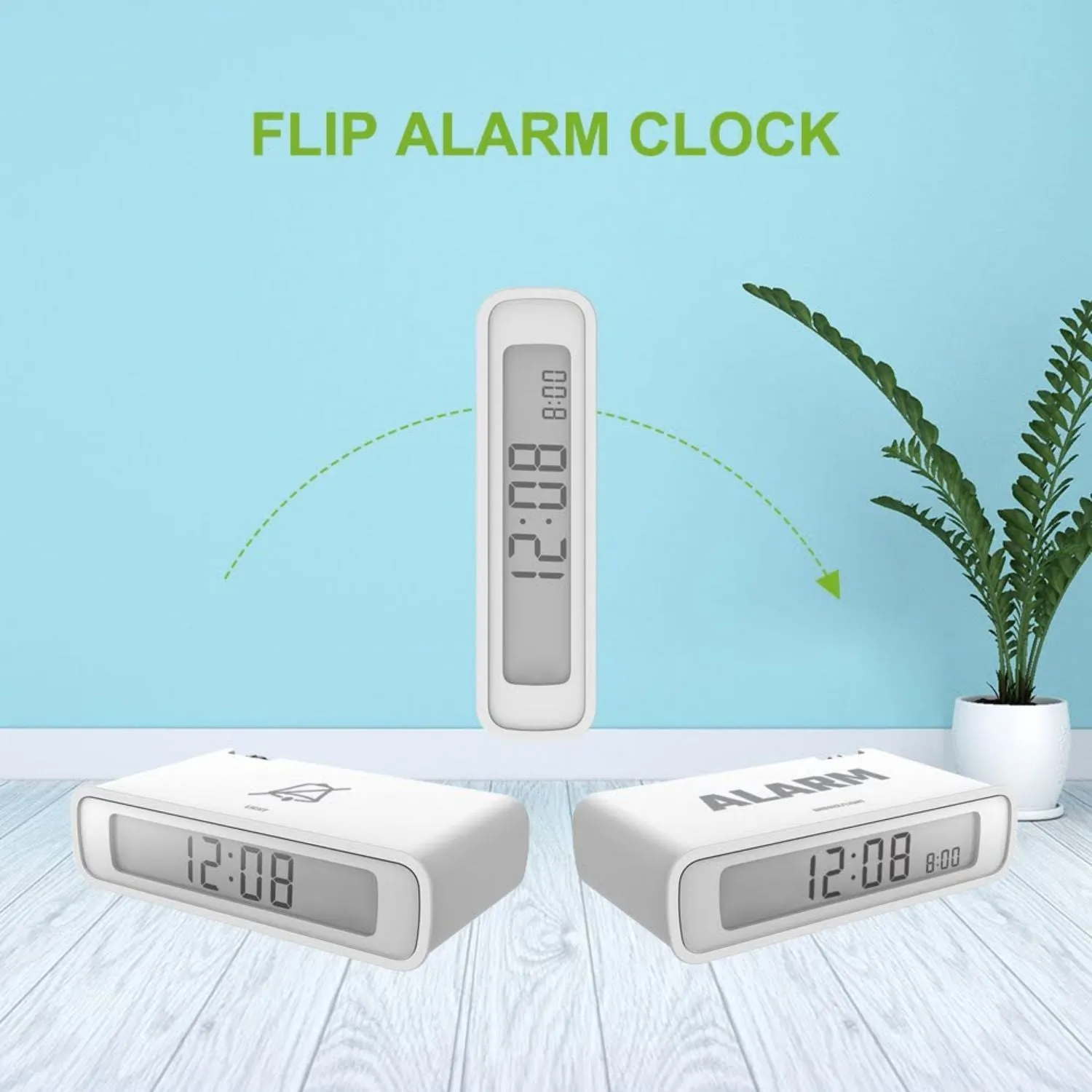 BALDR Flip Alarm Clock