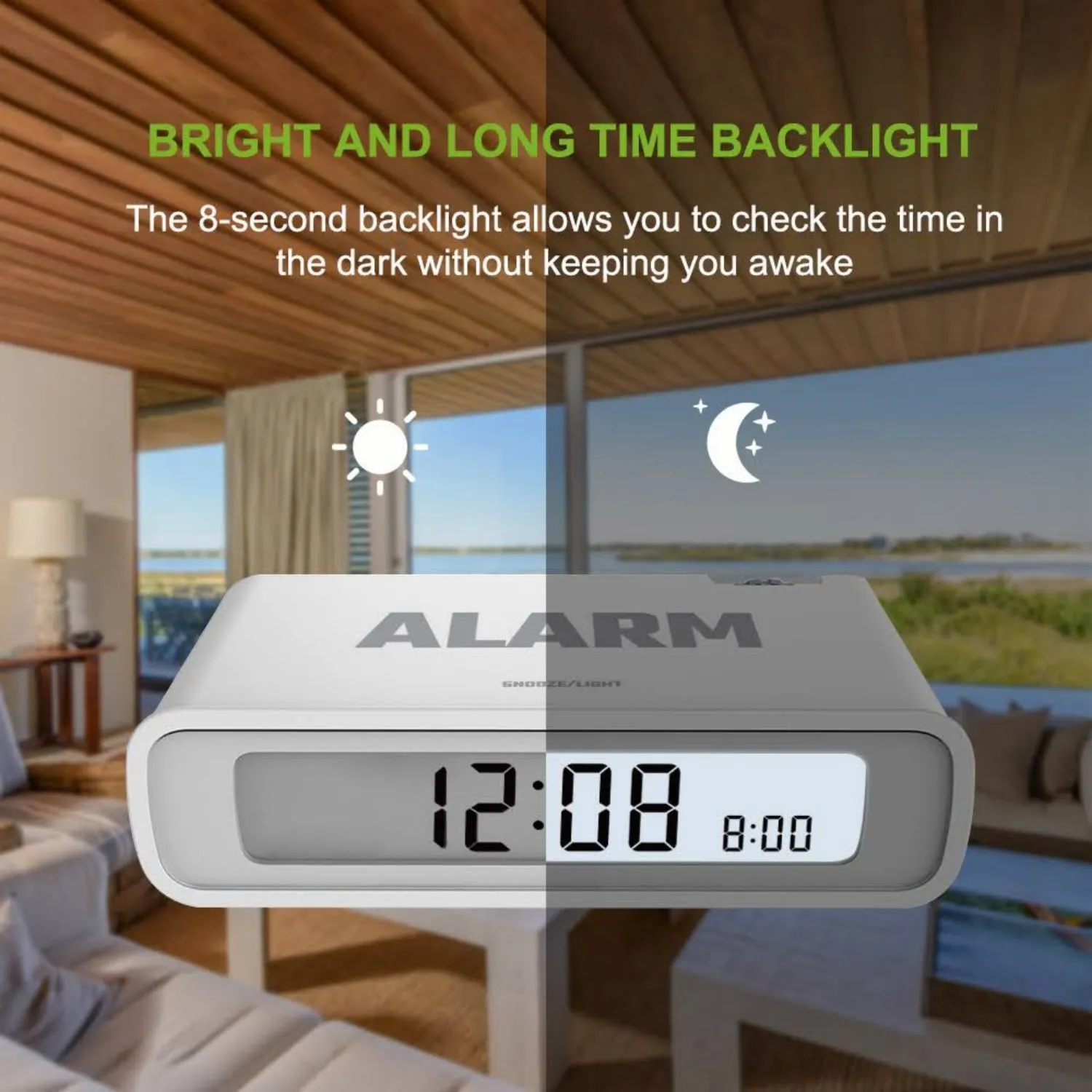 BALDR Flip Alarm Clock