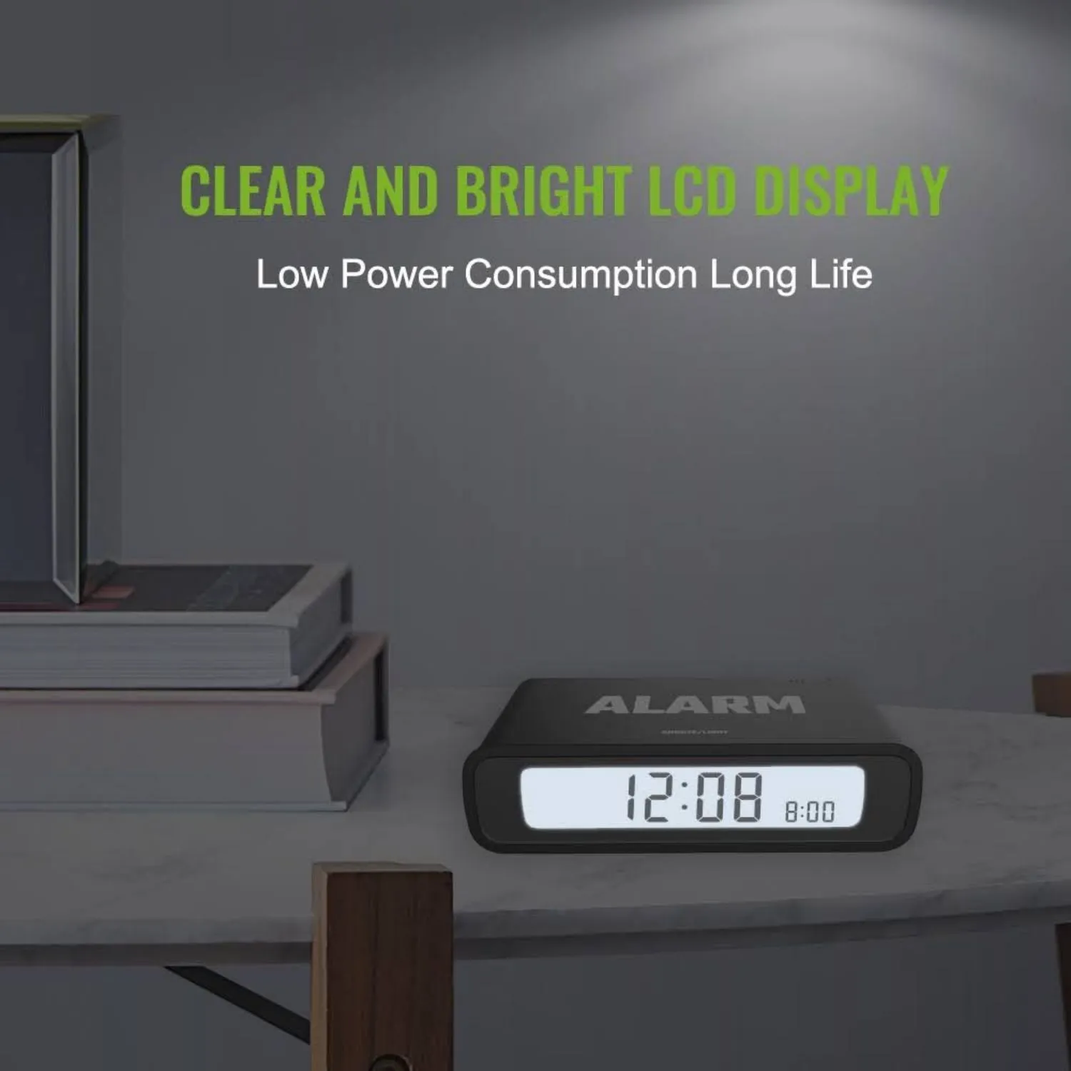 BALDR Flip Alarm Clock