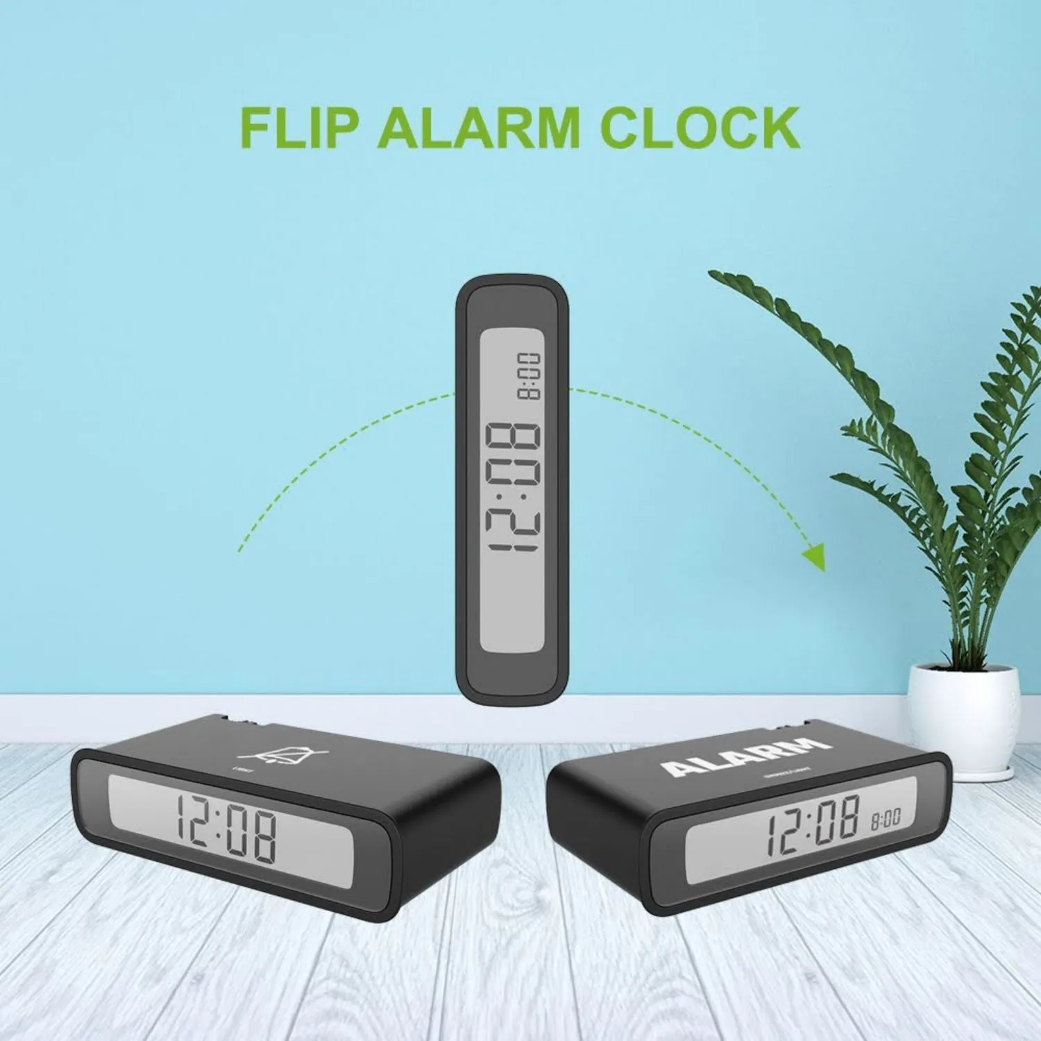 BALDR Flip Alarm Clock