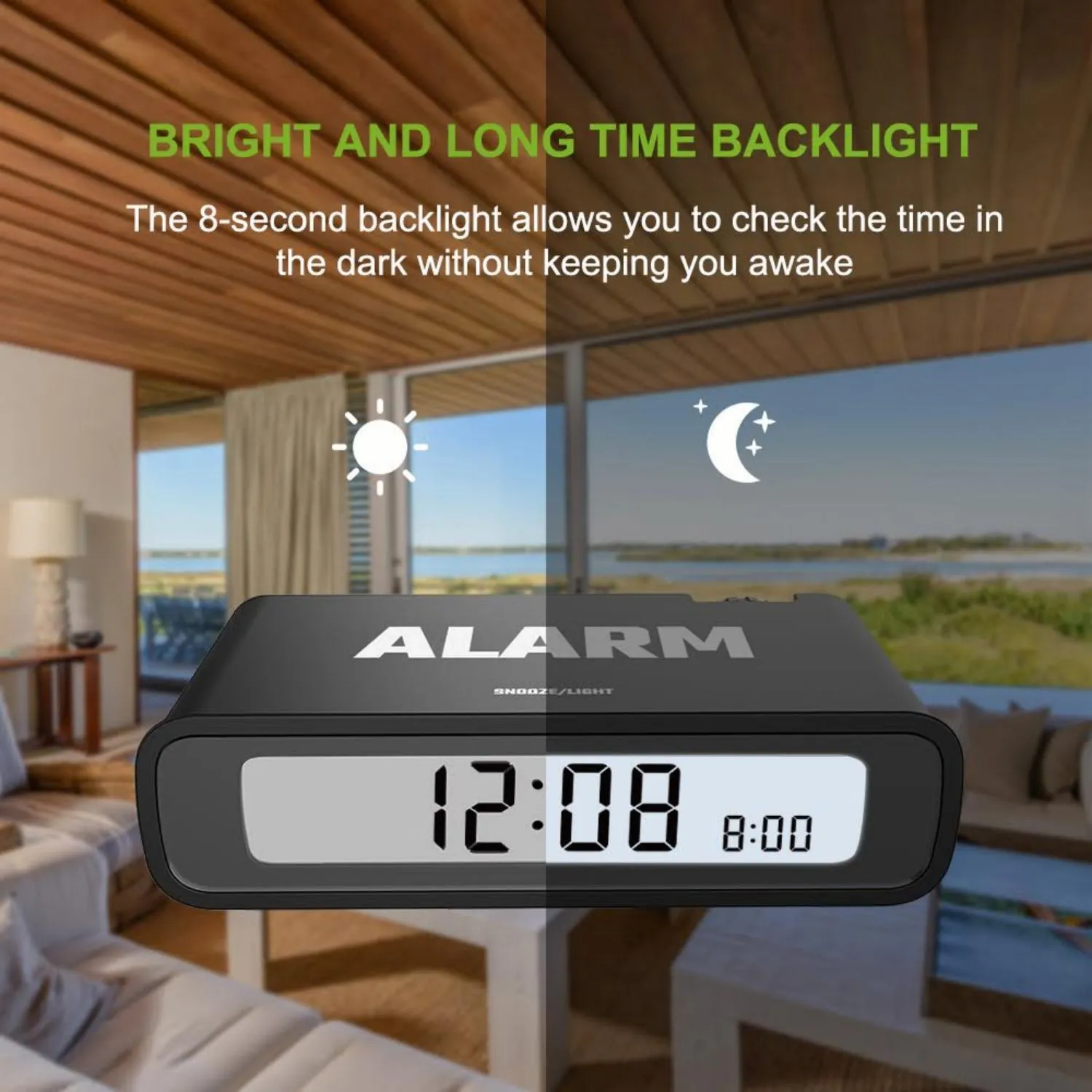 BALDR Flip Alarm Clock