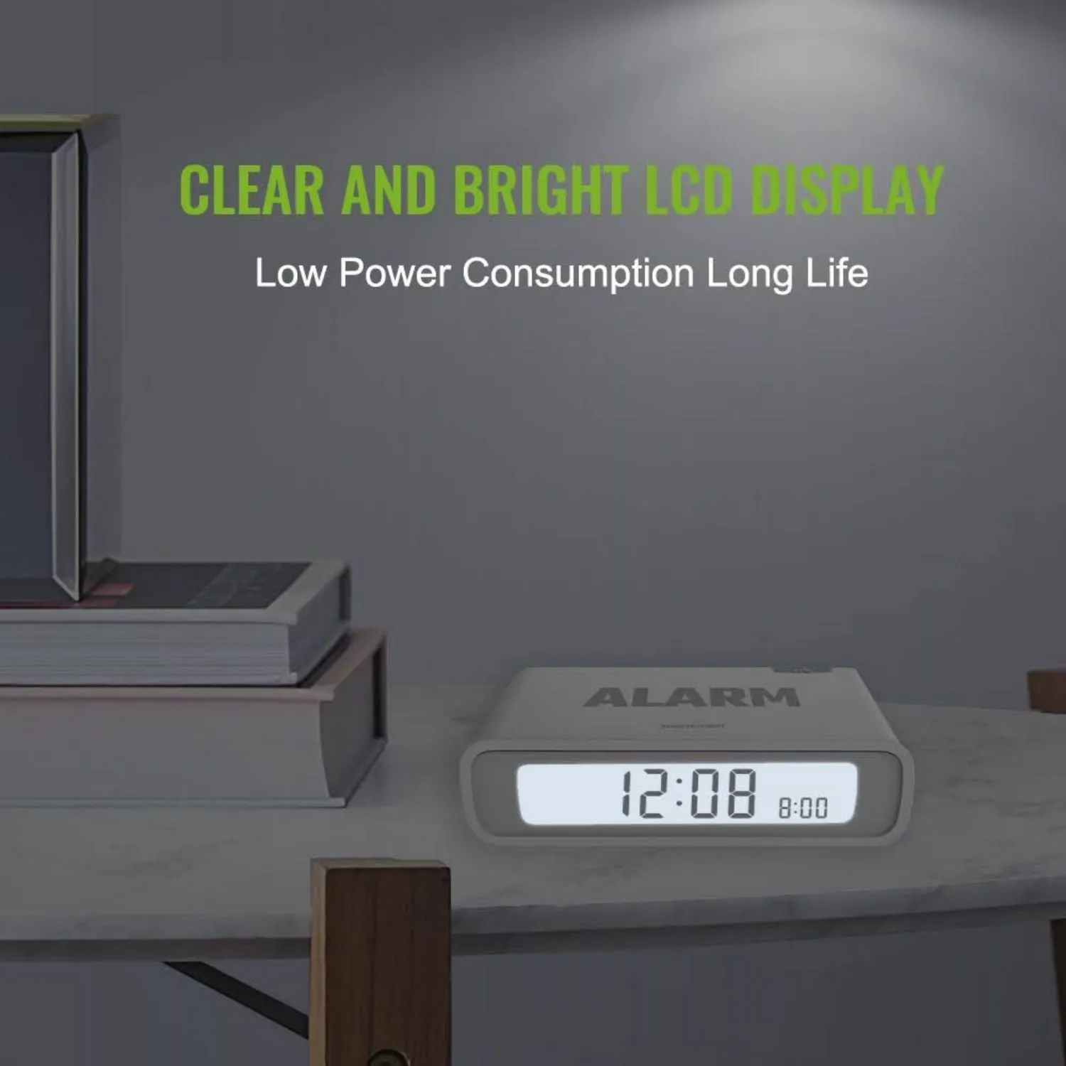 BALDR Flip Alarm Clock