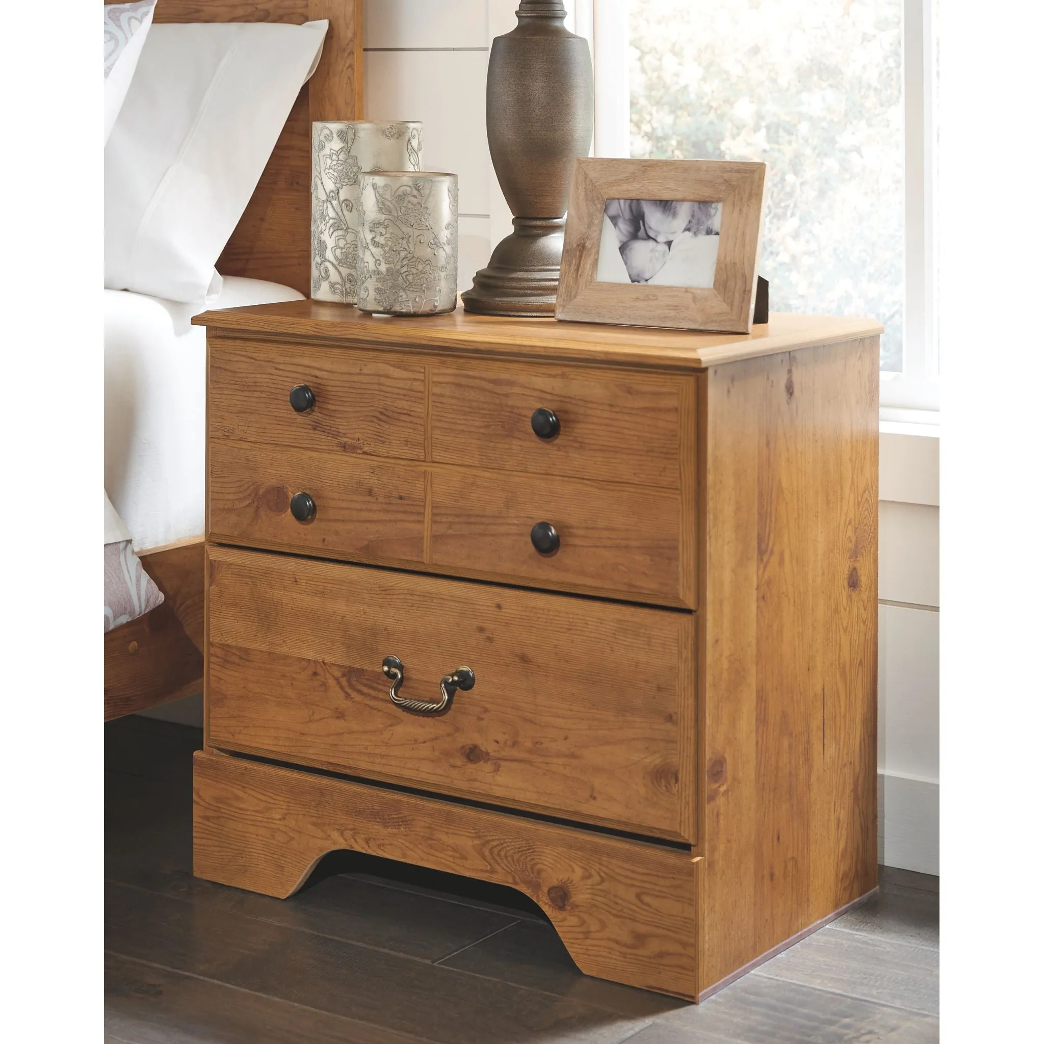 Bittersweet Two Drawer Nightstand