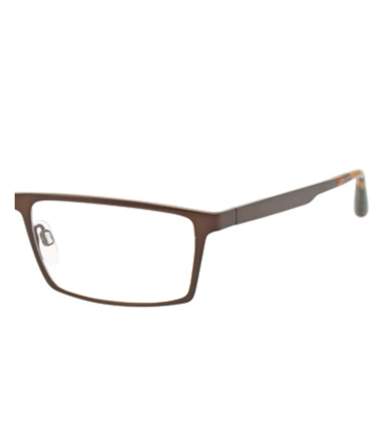 BMW Unisex Brown Rectangular Optical Frames