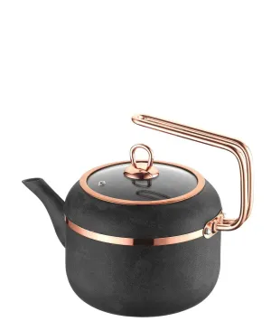 Brioni Royal Stone 2,5L Teapot - Anthracite & Copper