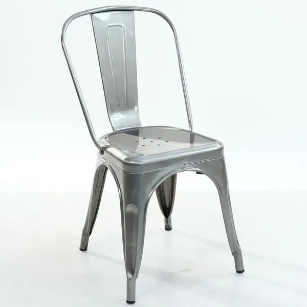 Cafe Chair Gun Metal