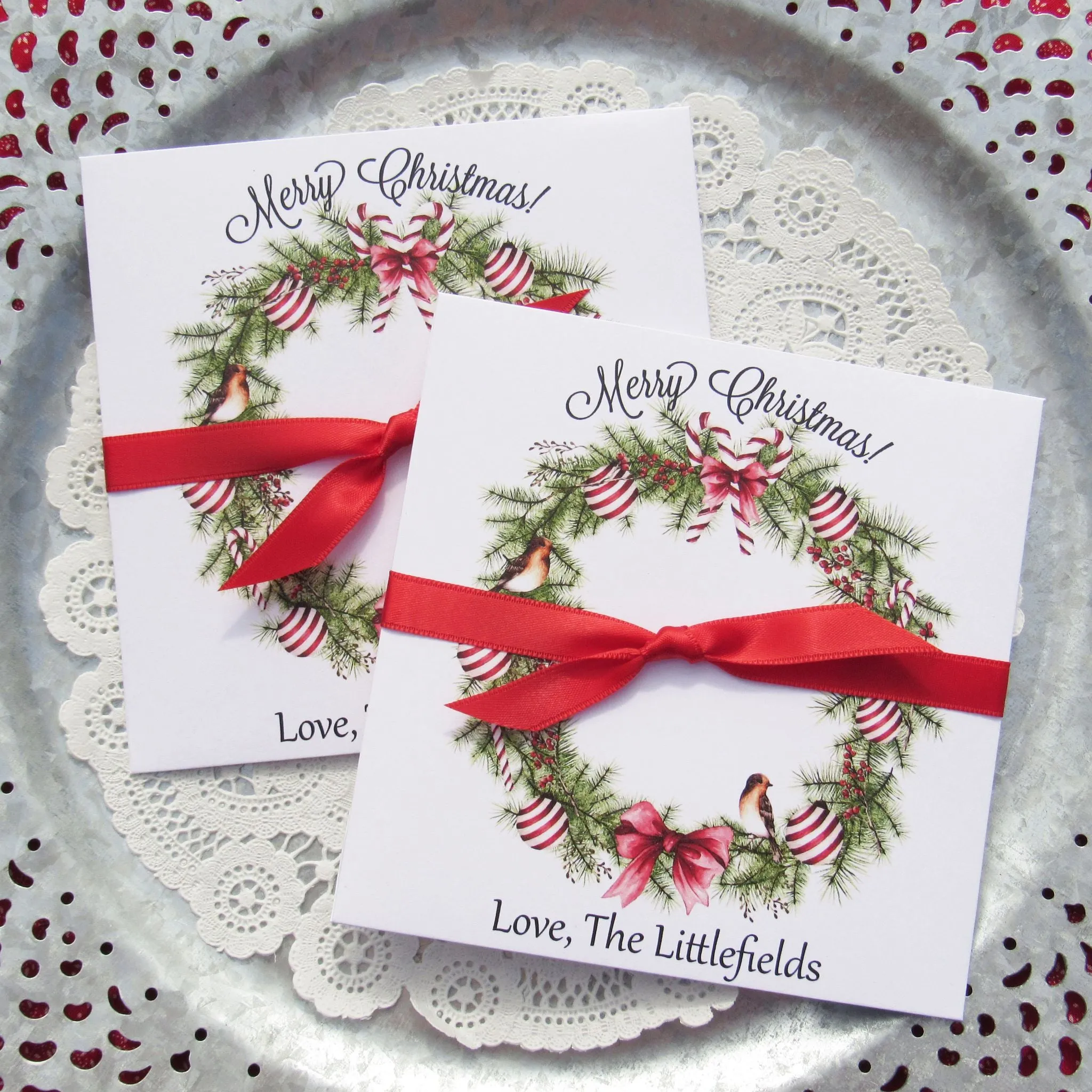 Christmas Gift Card Holders or Holiday Party Favors