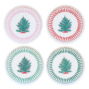 Christmas Tree Small Plates - 8" | 8 ct.