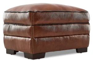 Colten Ottoman - Brown