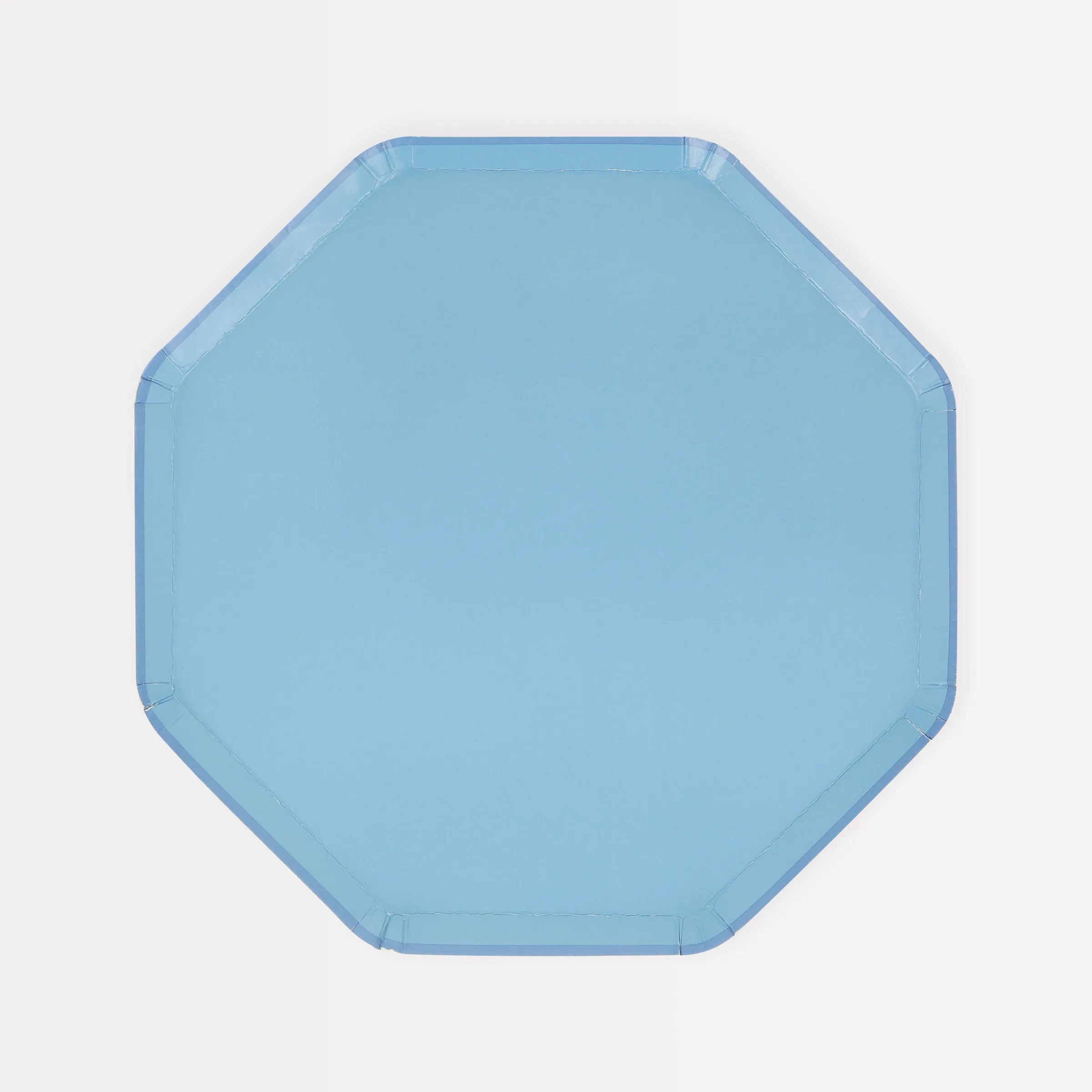 Cornflower Blue Side Plates (x 8)