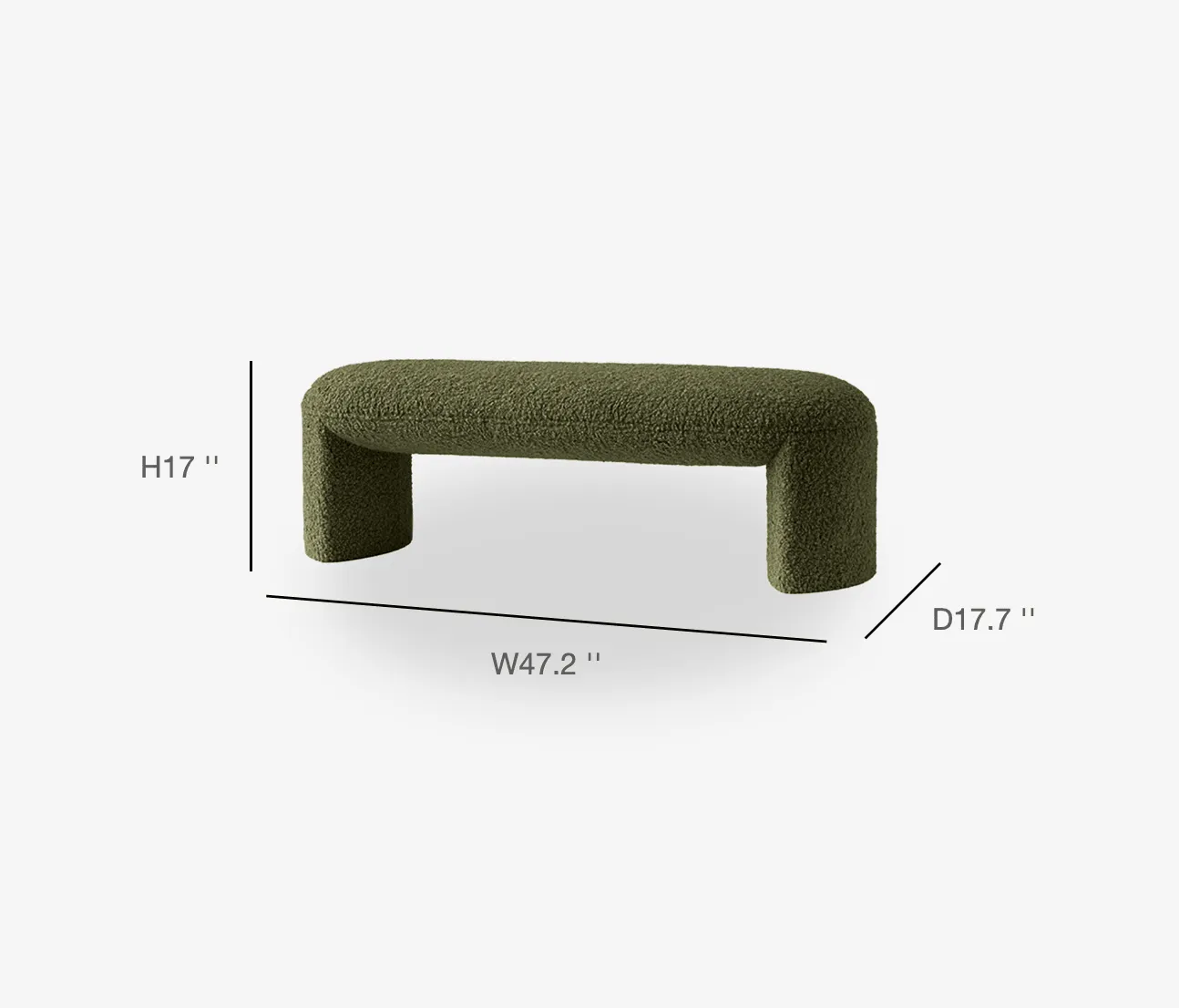 COZONI Nela Bench Seat