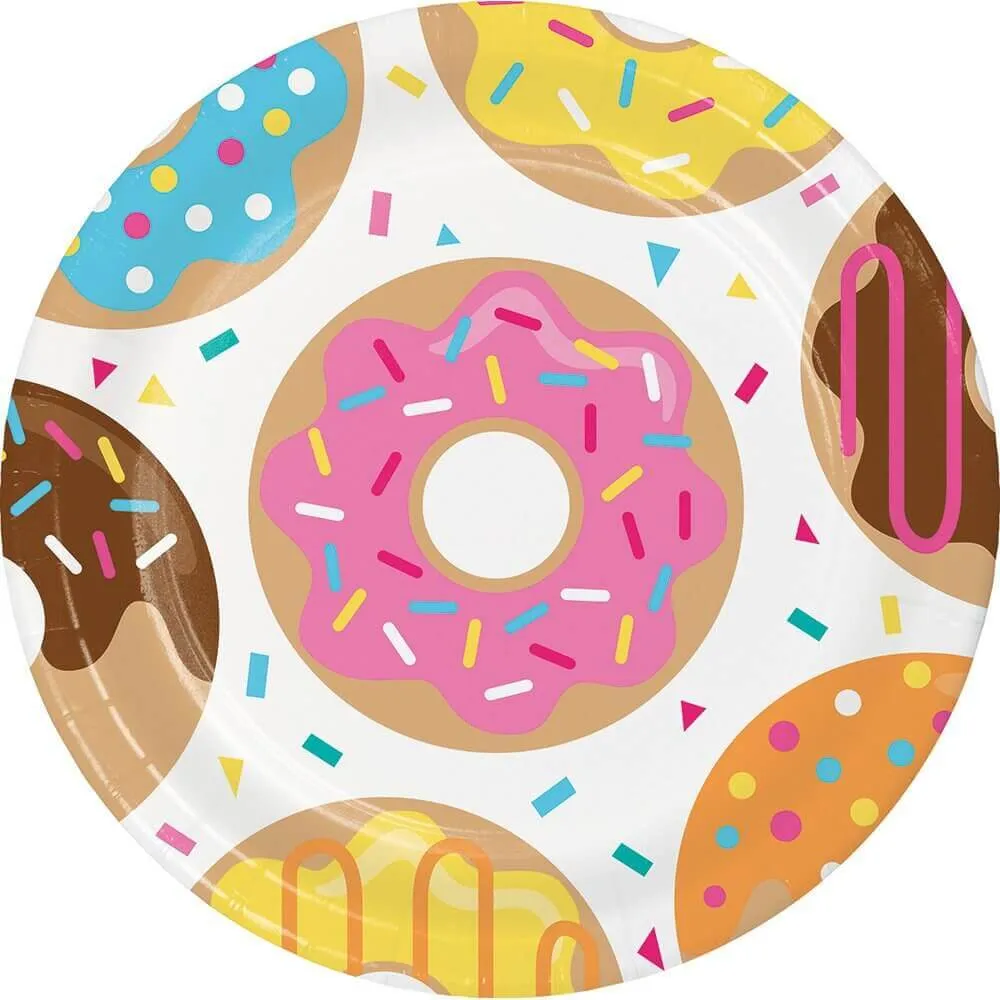 Donut Time - 9" Dinner Plates (8ct)