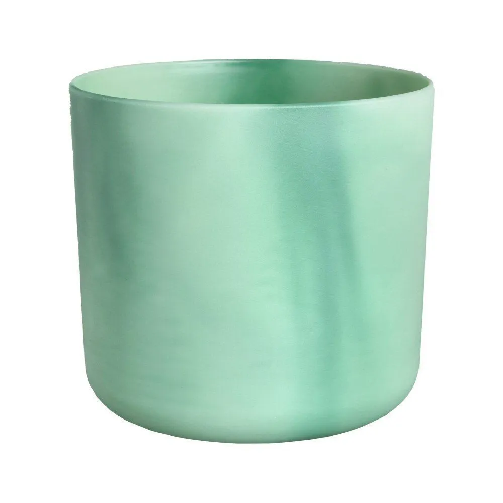 Elho Ocean Collection Pacific Green Recycled Waste Round Indoor Pot 14cm