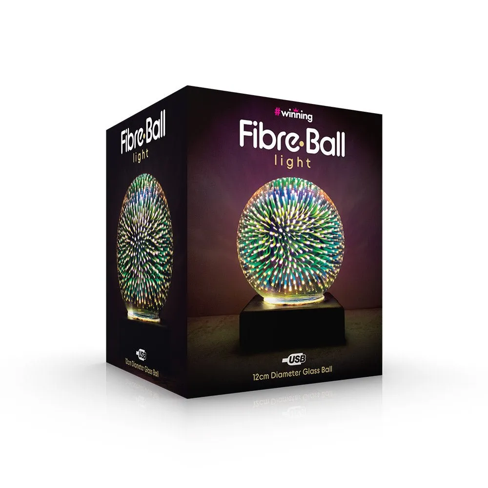 Fibre Ball LED Sensory Night Light - 12cm