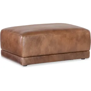 Fleetwood Leather Ottoman, 366-102