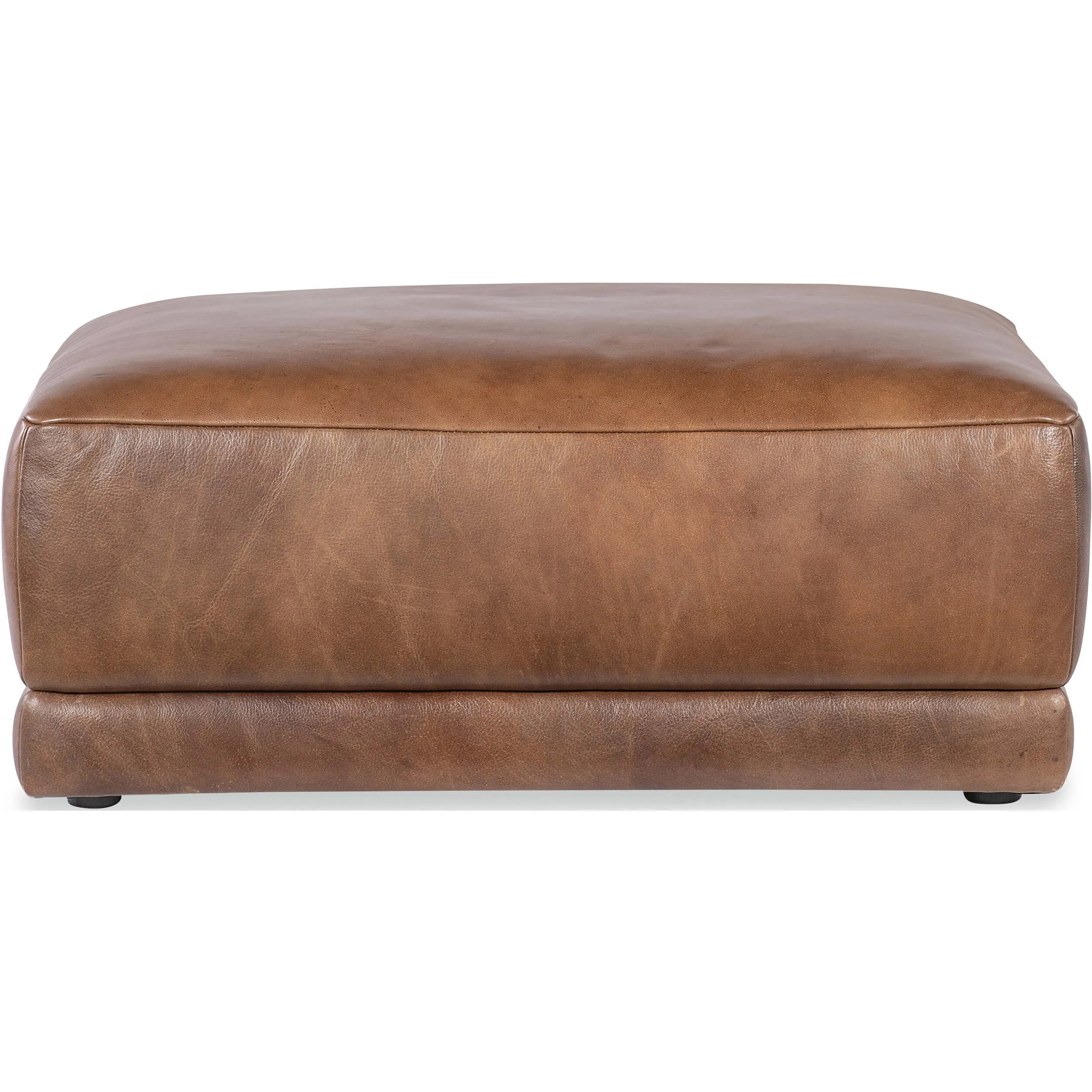 Fleetwood Leather Ottoman, 366-102