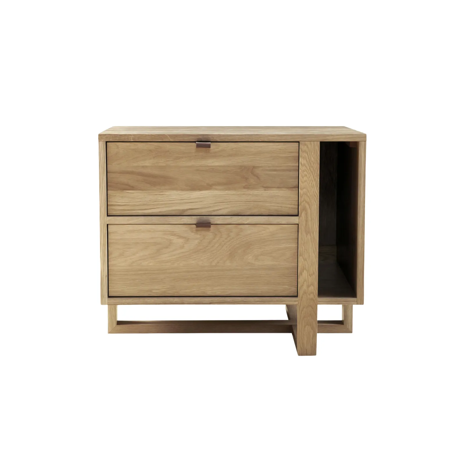 Folke Magazine Nightstand - Left