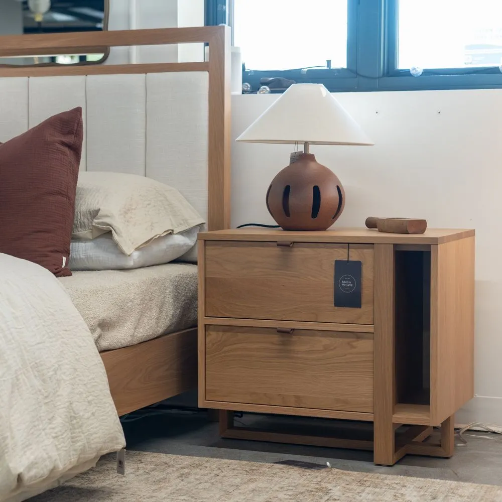 Folke Magazine Nightstand - Left