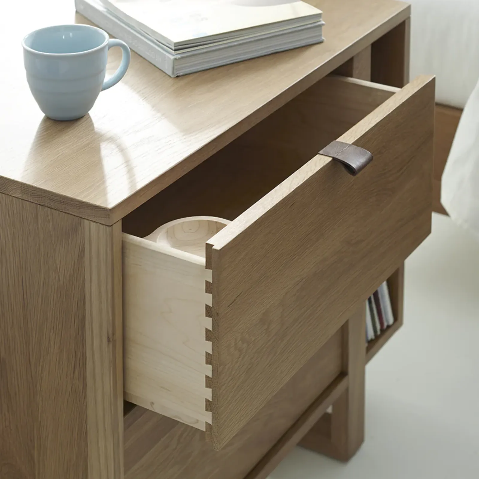 Folke Magazine Nightstand - Left