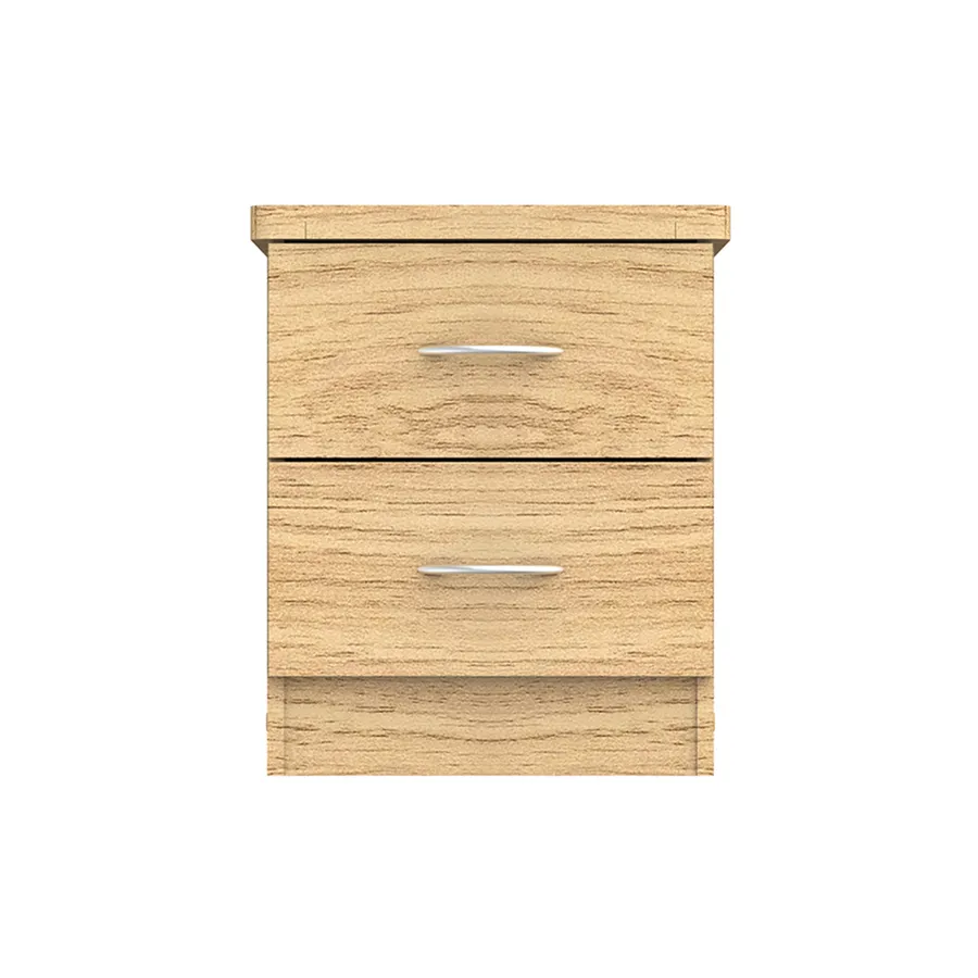 Geraine 2 Drawer Nightstand