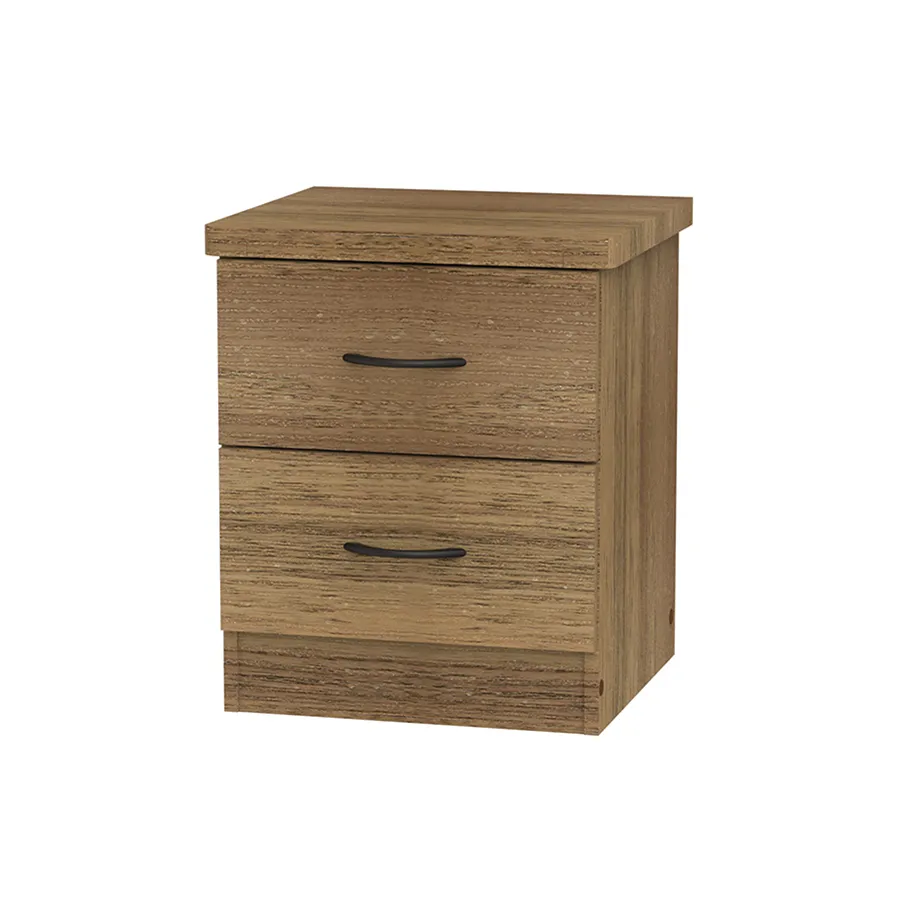 Geraine 2 Drawer Nightstand