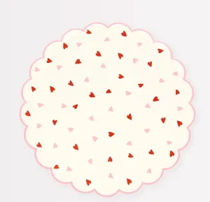 Heart Pattern Side Plate