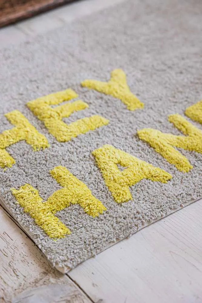 Hey Handsome Bath Mat