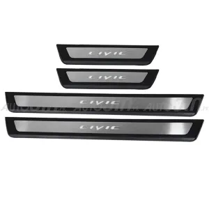 Honda Civic 2016-21 Sill Plates with LED