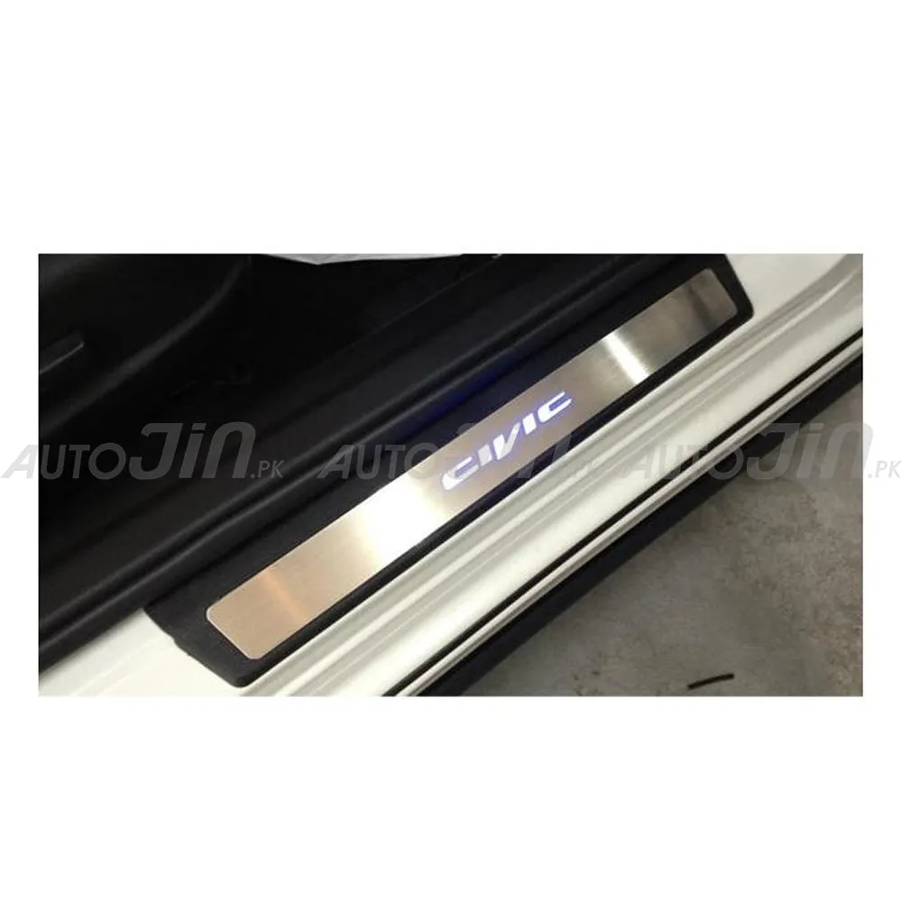 Honda Civic 2016-21 Sill Plates with LED