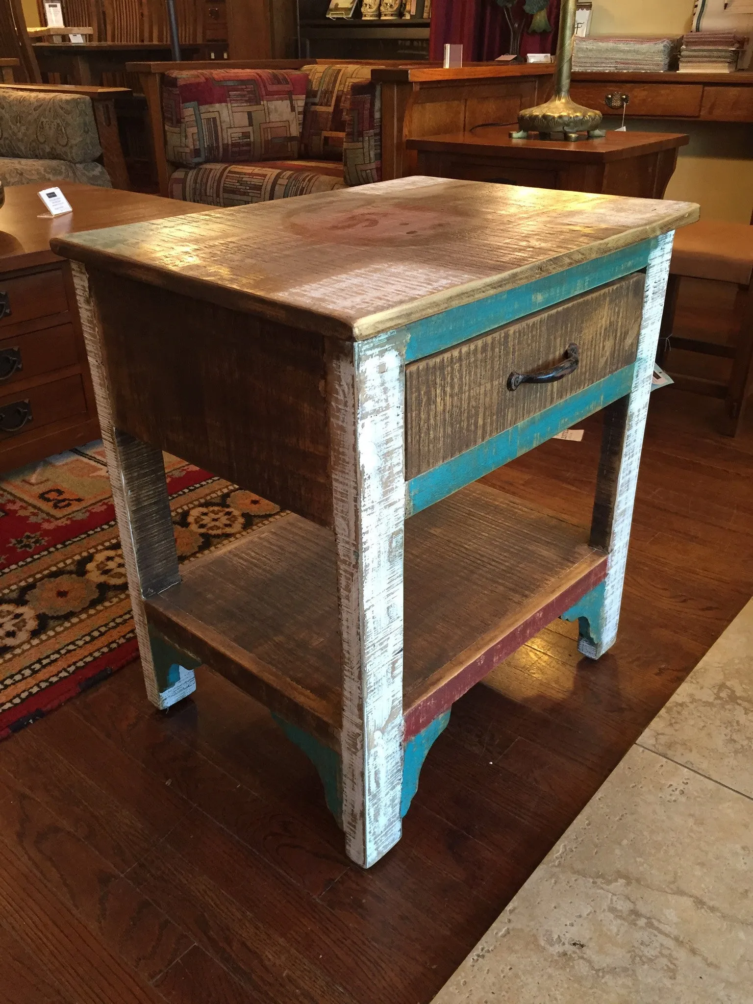 La Boca 1 Drawer End Table