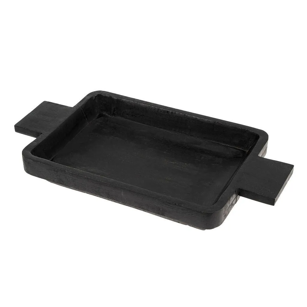 Large Matte Black Dough Bowl