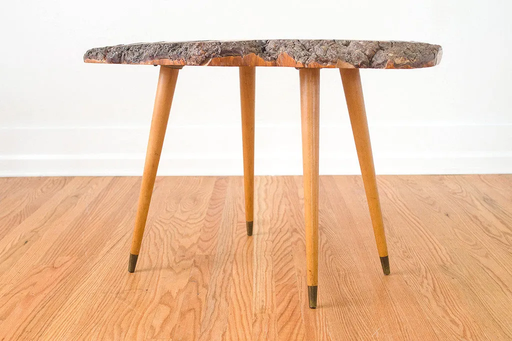 MCM Burlwood Nesting Tables