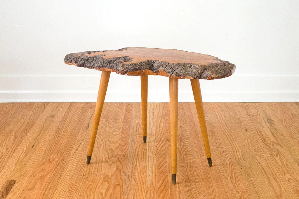 MCM Burlwood Nesting Tables