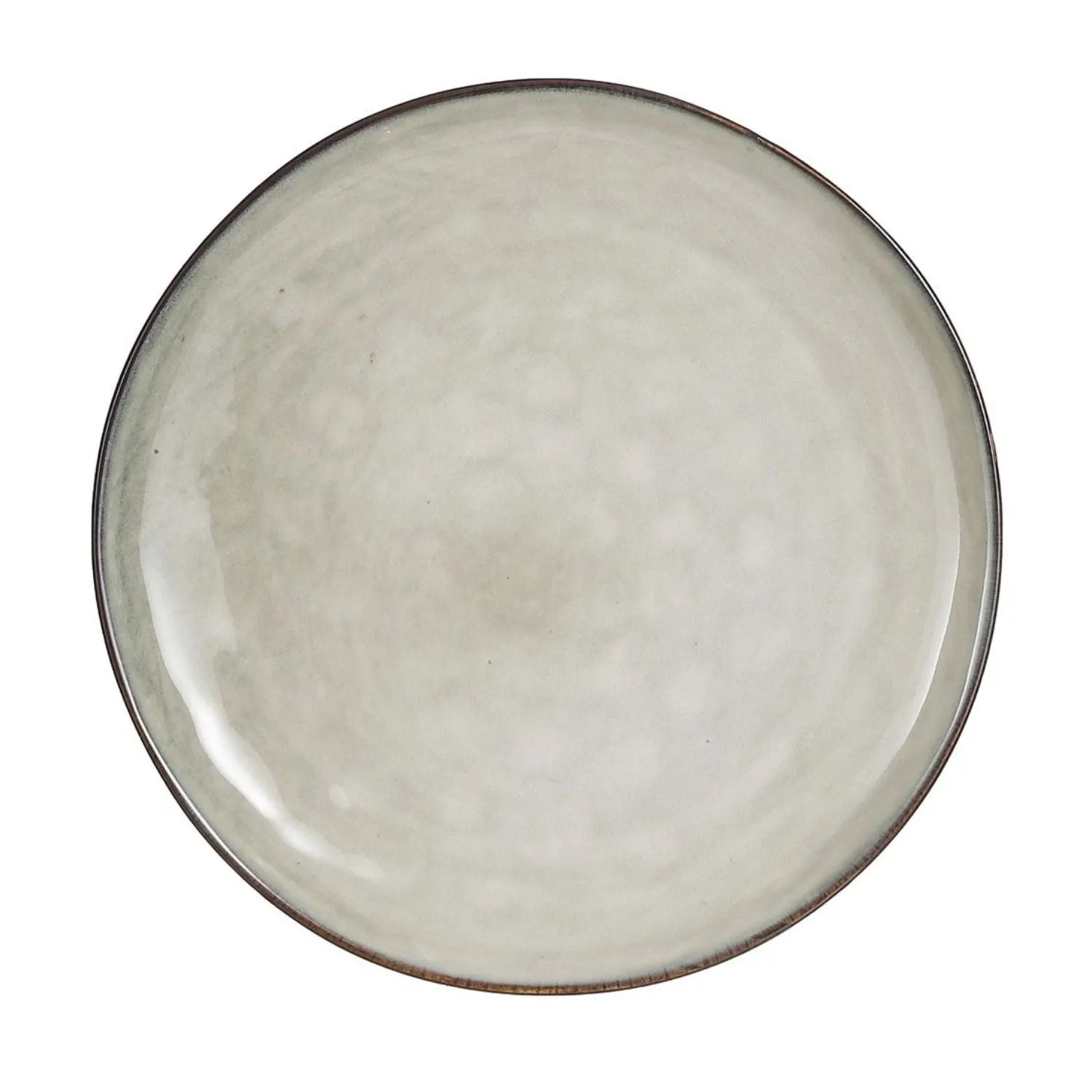 Mica Decorations 18cm Grey Tabo Stoneware Pastry Plate