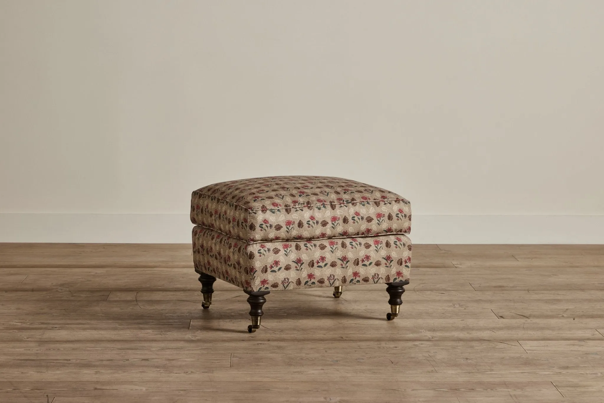 Nickey Kehoe English Roll Arm Ottoman