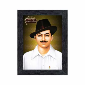 pnf Bhagat Singh Wood Photo Frames with Acrylic Sheet (Glass)(photoframe,Multicolour,6x8inch)-19733