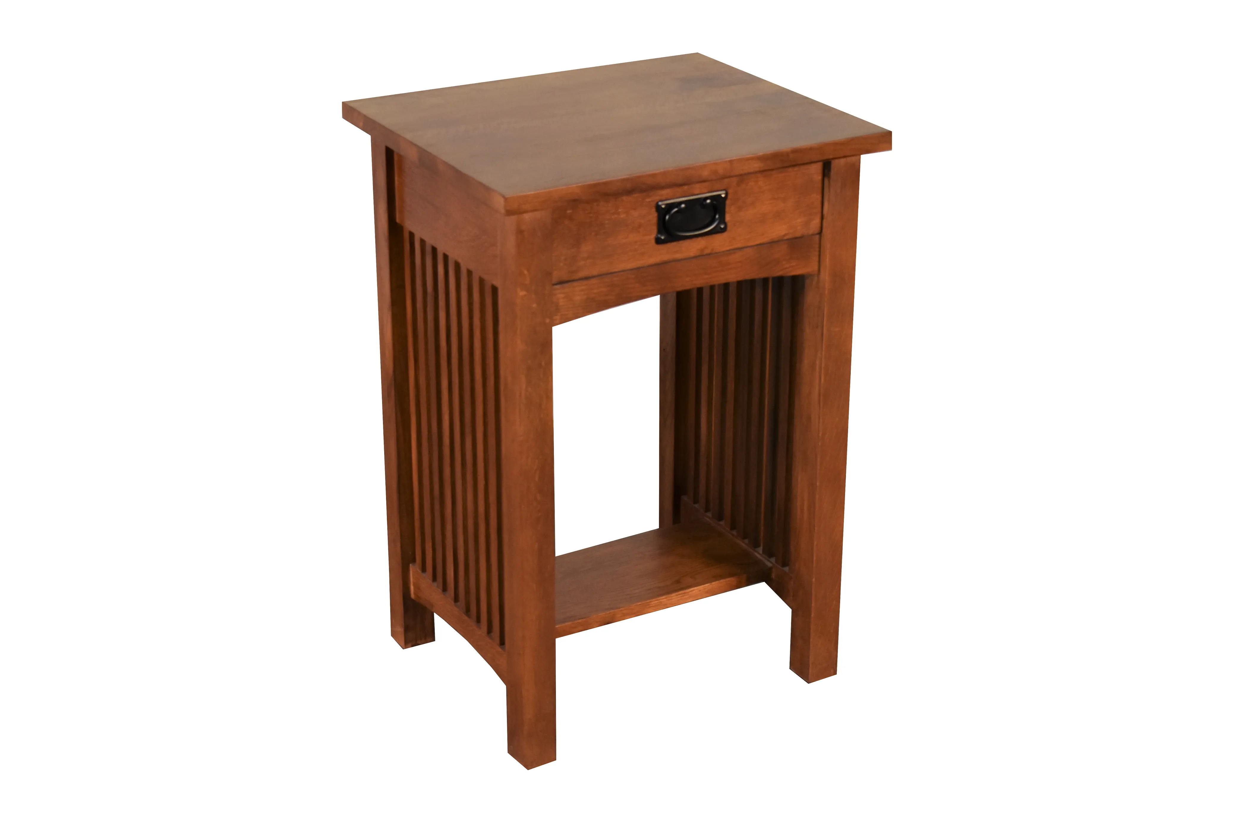 Preorder Mission 1 Drawer Spindle End Table