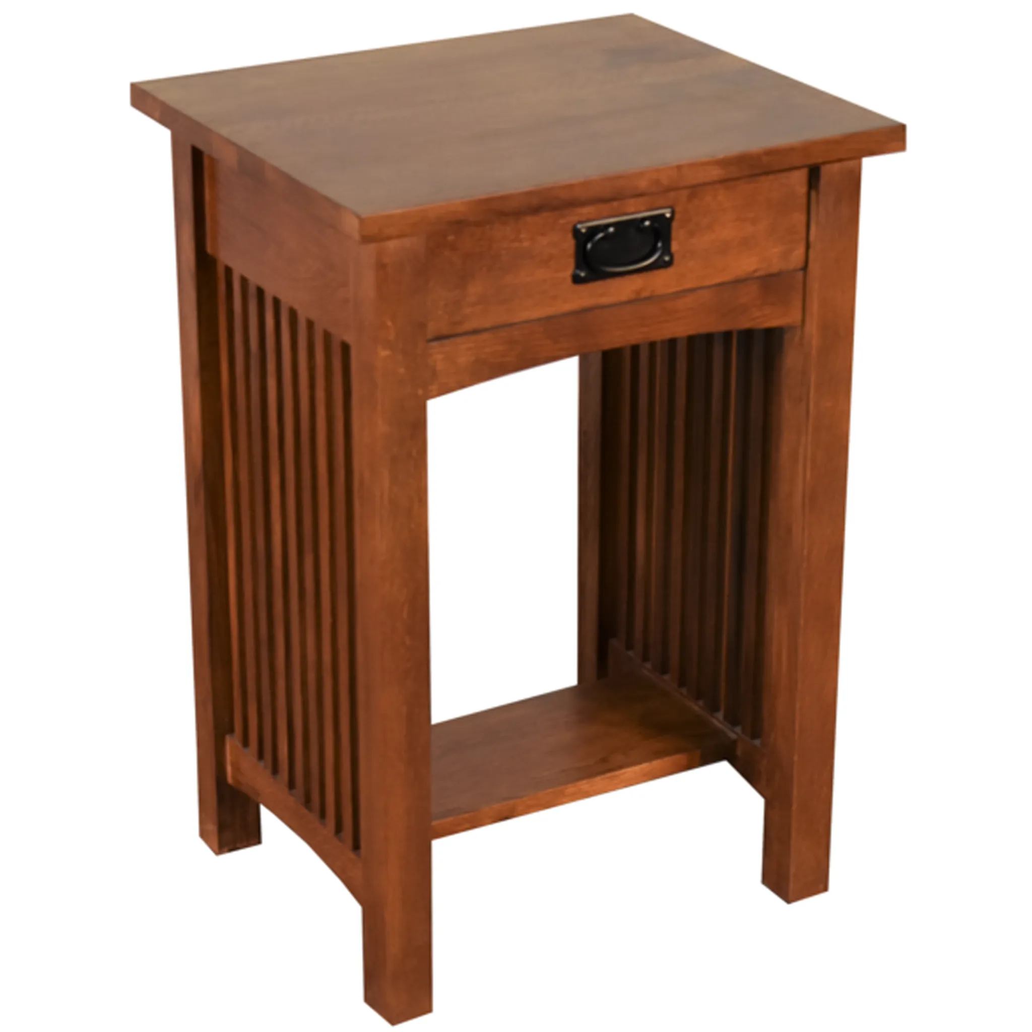 Preorder Mission 1 Drawer Spindle End Table