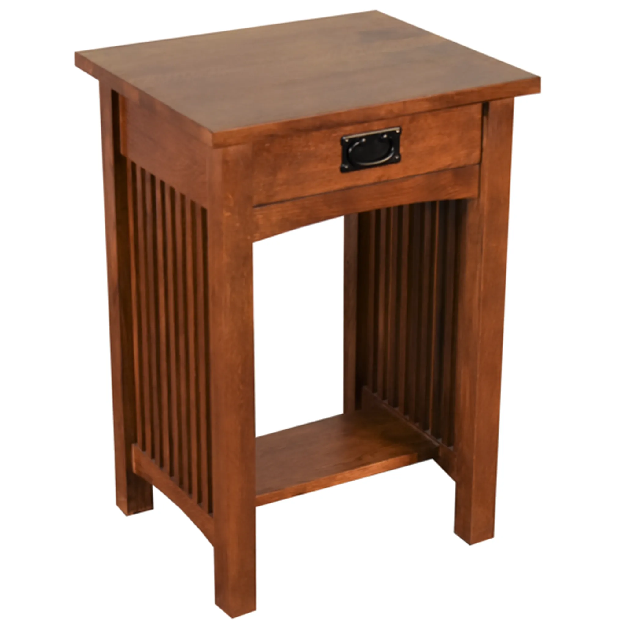 Preorder Mission 1 Drawer Spindle End Table