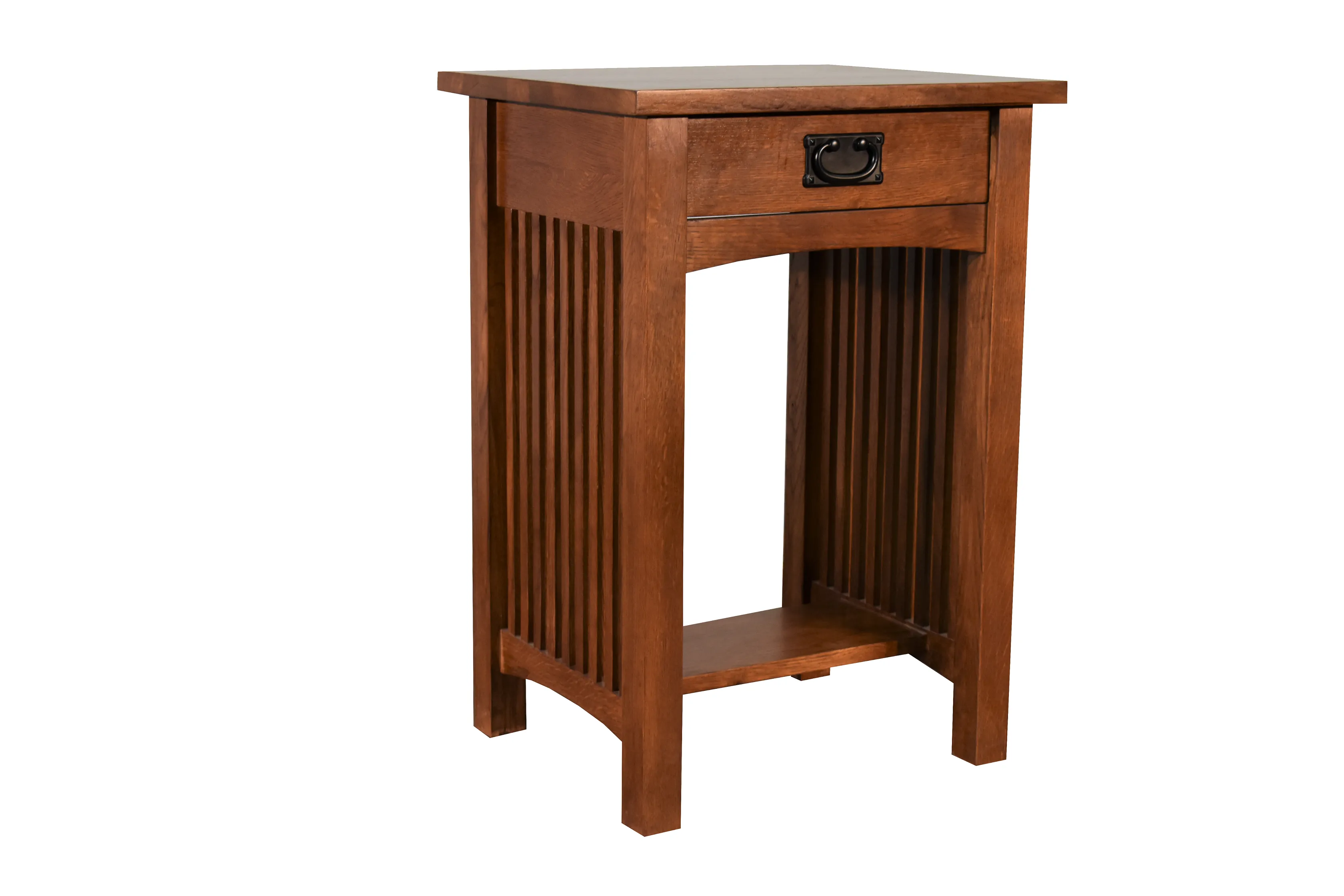 Preorder Mission 1 Drawer Spindle End Table